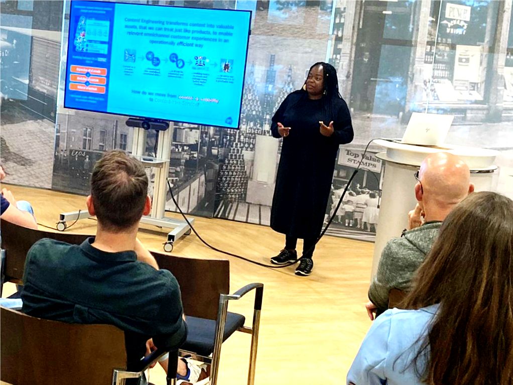 Rafaela Ellensburg — Content Engineering sessie, Albert Heijn